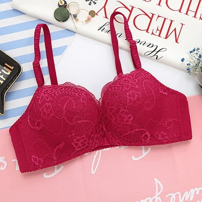 Floral Lace Bras Women Lingerie Plus Size Front Closure Push Up Intimates Bra Brassiere Femme Bralette Wireless Floral Lace Bras Women Lingerie Plus Size Front Closure Push Up Intimates Bra Brassiere Femme Bralette Wireless